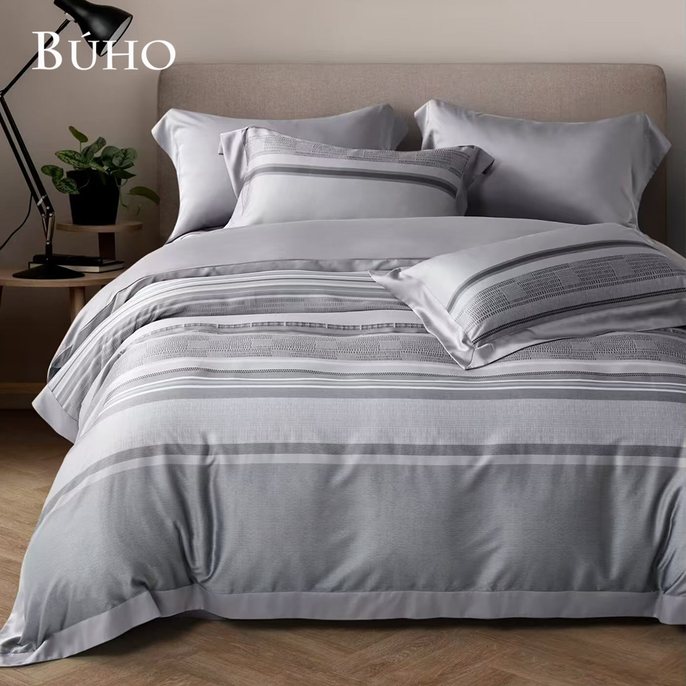 BUHO《慕希》60支100%TENCEL純天絲全鋪棉兩用被冬包組-雙人加大, , large