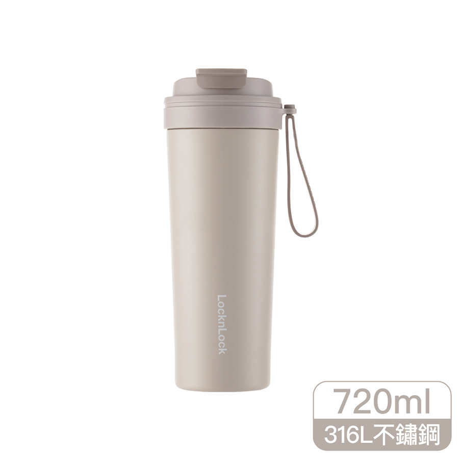 樂扣嚼對FUN飲不鏽鋼吸管杯720ml, , large