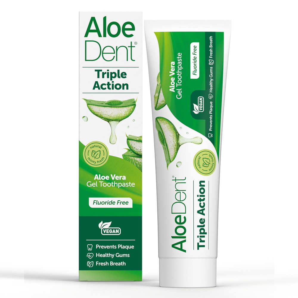 Aloe Dent Triple Action Toothpaste, , large