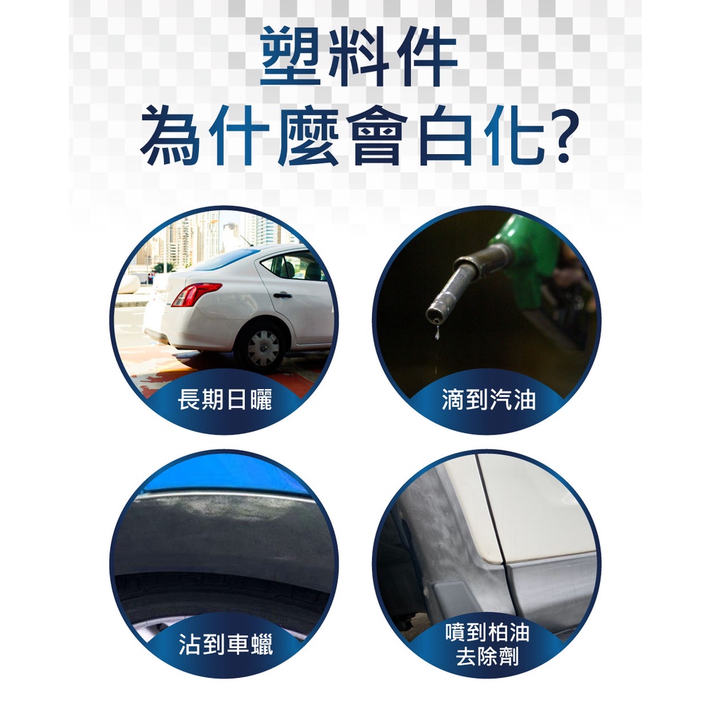 AutoCare 魔塑白化修復漆 塑料白化 塑件白化 機車內裝白化 塑膠白化, , large