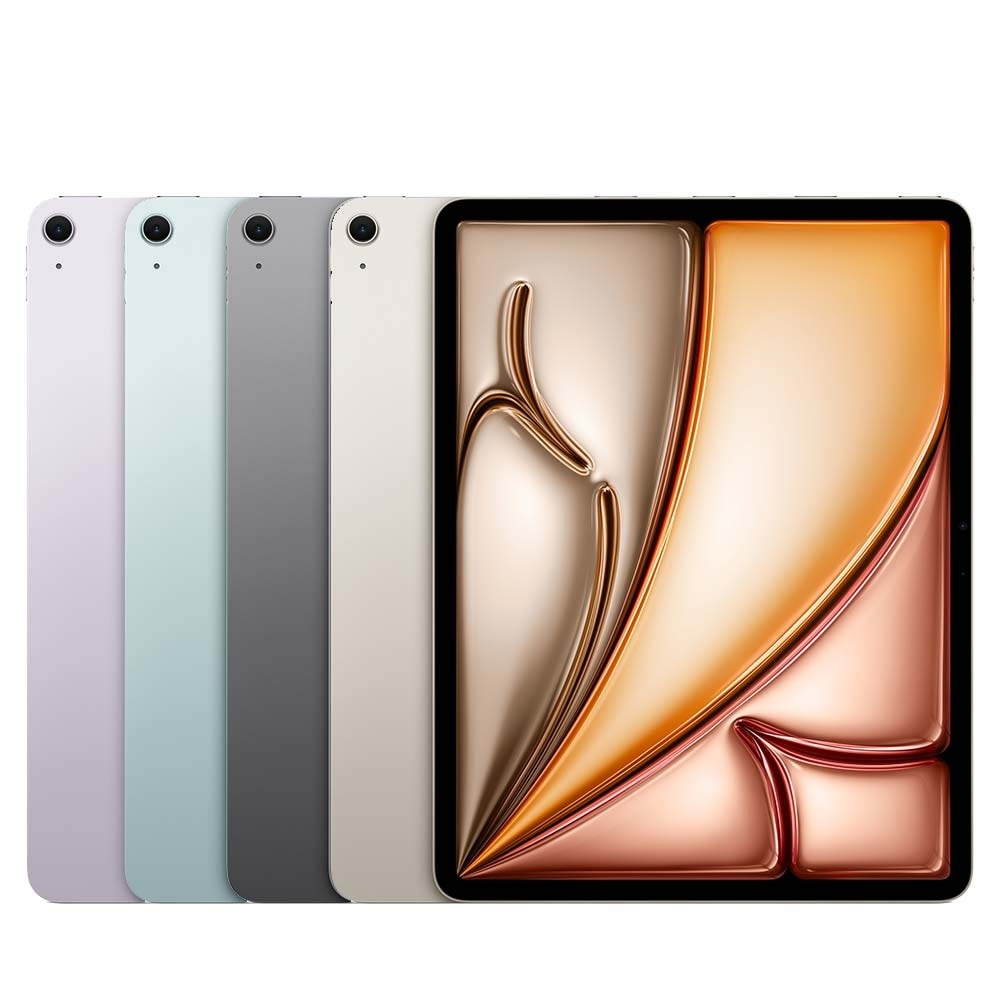 Apple iPad Air M3 128G 11吋 Wi-Fi 2025 _ 台灣公司貨 +專用 (螢幕保貼 & 背蓋), , large