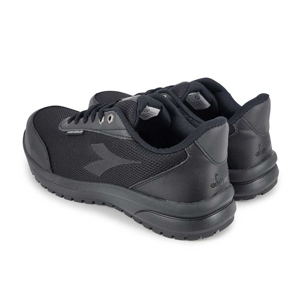 DIADORA迪亞多那 防潑水工作防護鞋 工作鞋 安全鞋 男鞋 MIT台灣製造 防穿刺 反光 抗菌 耐油 防滑 藍 黑, , large