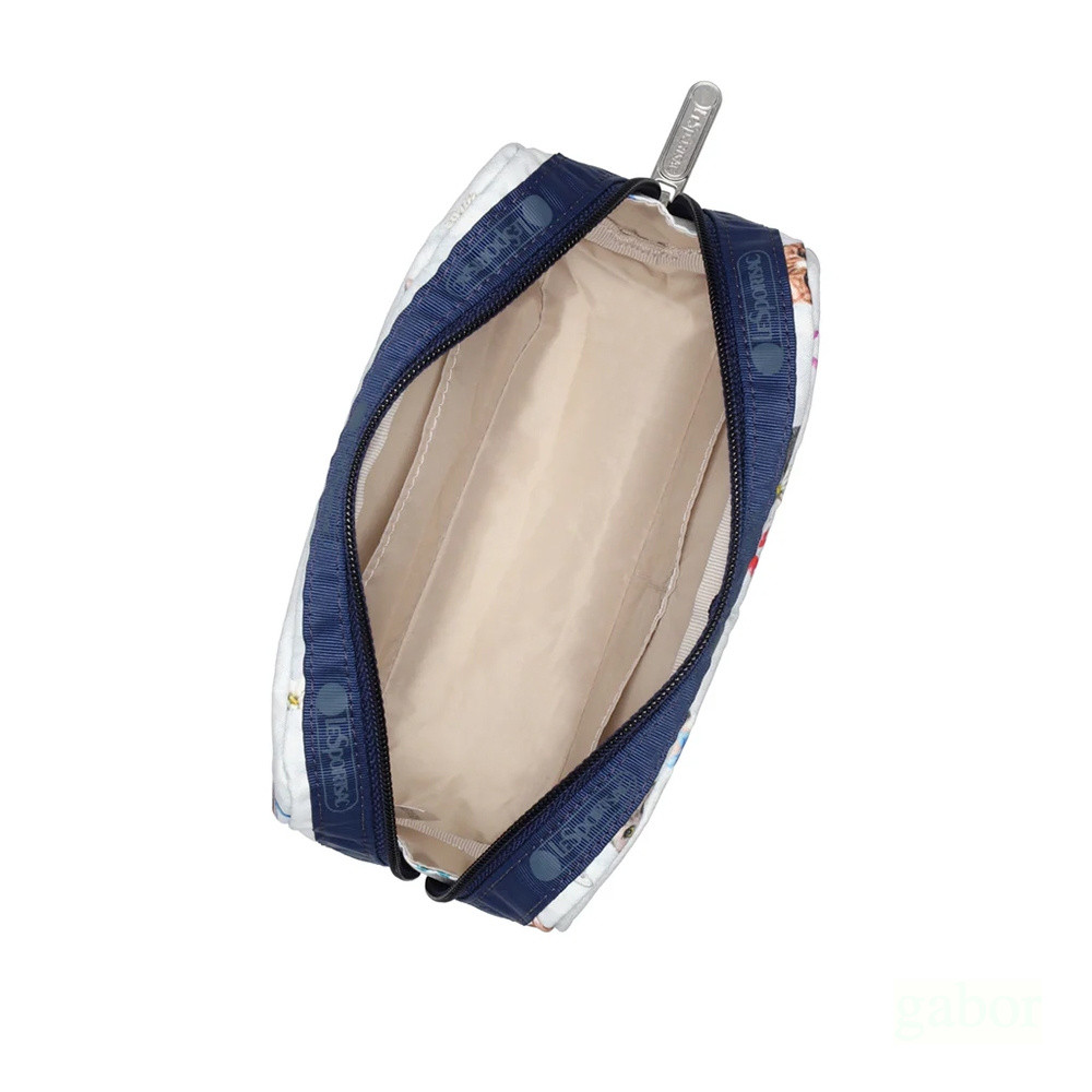 LeSportsac Rectangular Cosmetic 長形化妝包 送禮-晴空貓語, , large