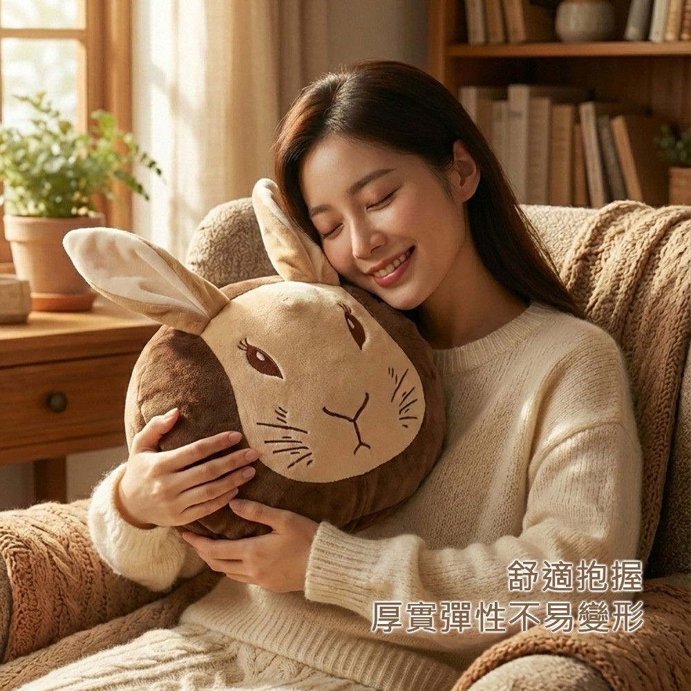 【世豐】Peter Rabbit比得兔造型暖手枕, , large