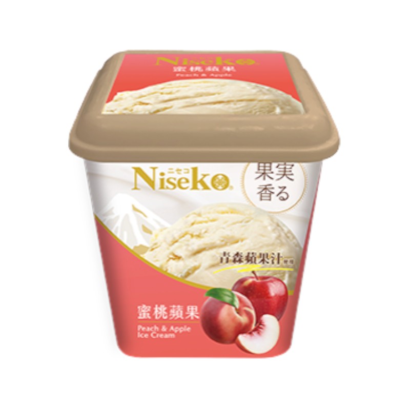 NISEKO新雪口蜜桃蘋果冰淇淋