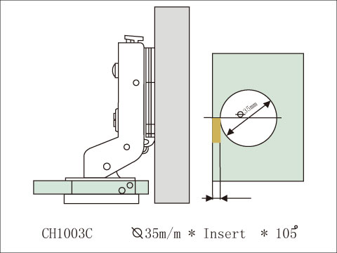 SOFT CLOSING EURO HINGES, , large