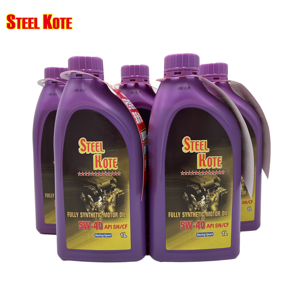 【STEEL KOTE】STEEL KOTE 5W40 Fully Synthetic Motor Oil - 12 Pack (Fully Synthetic Oil, Motor Oil), , large