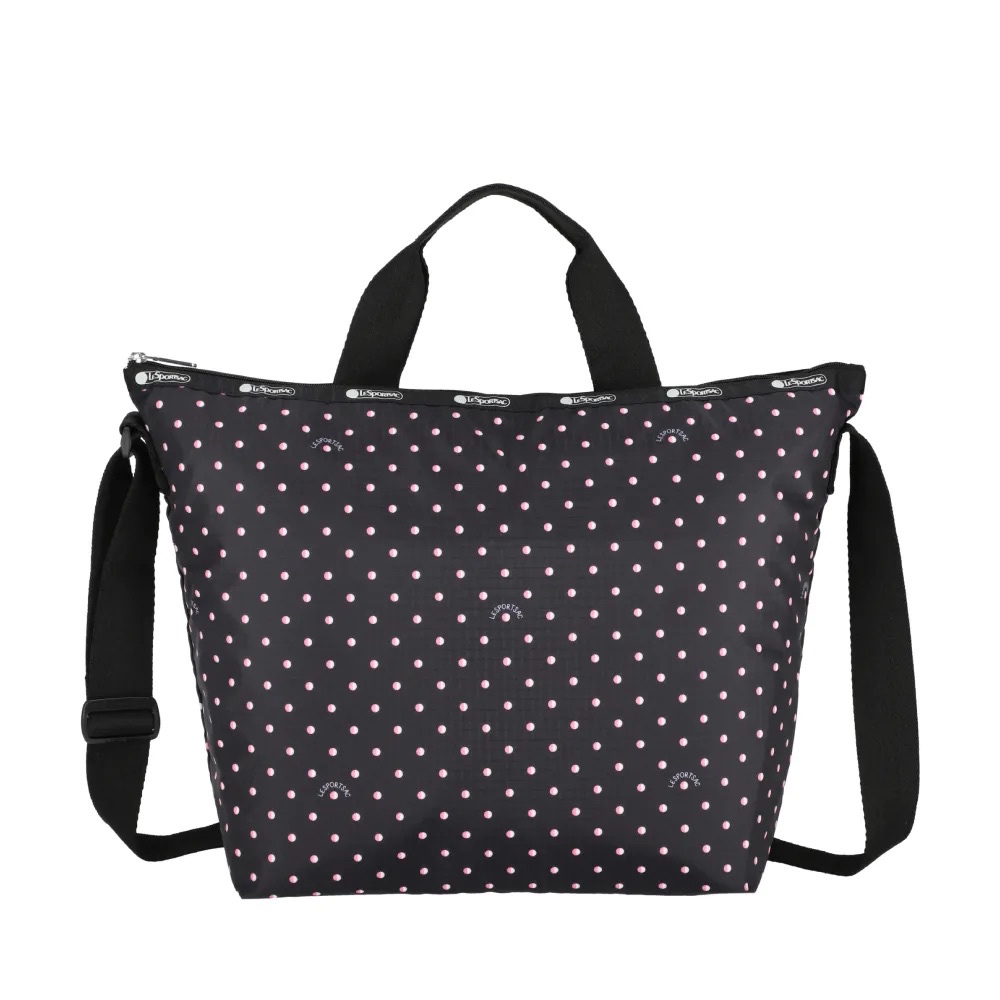 LeSportsac DELUXE EASY CARRY TOTE 兩用托特包 - 粉色點滴, , large