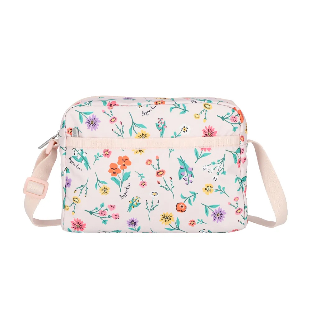 Lesportsac Daniella Crossbody 拉鍊斜背包/ 輕舞野花, , large