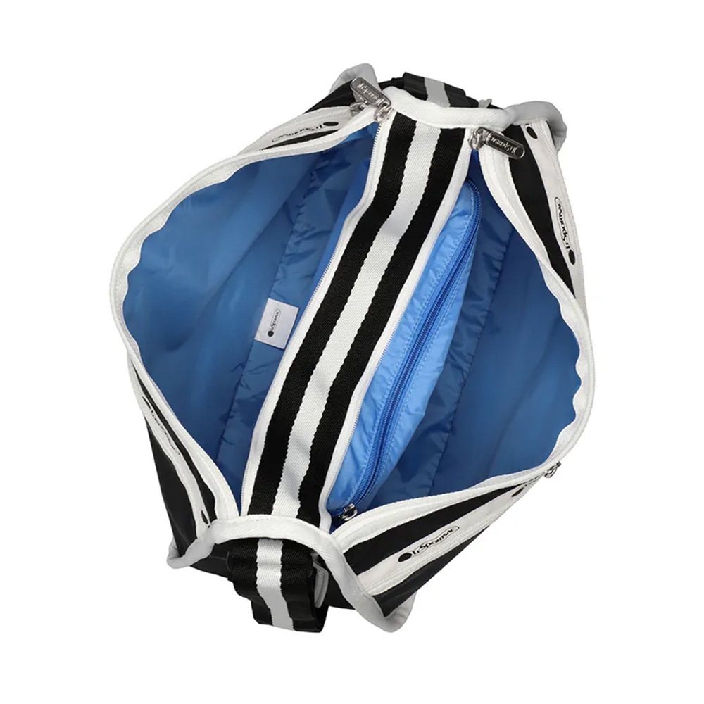 |快速出貨|Lesportsac Deluxe Everyday Bag 經典斜背包/ 滾邊夜幕黑, , large