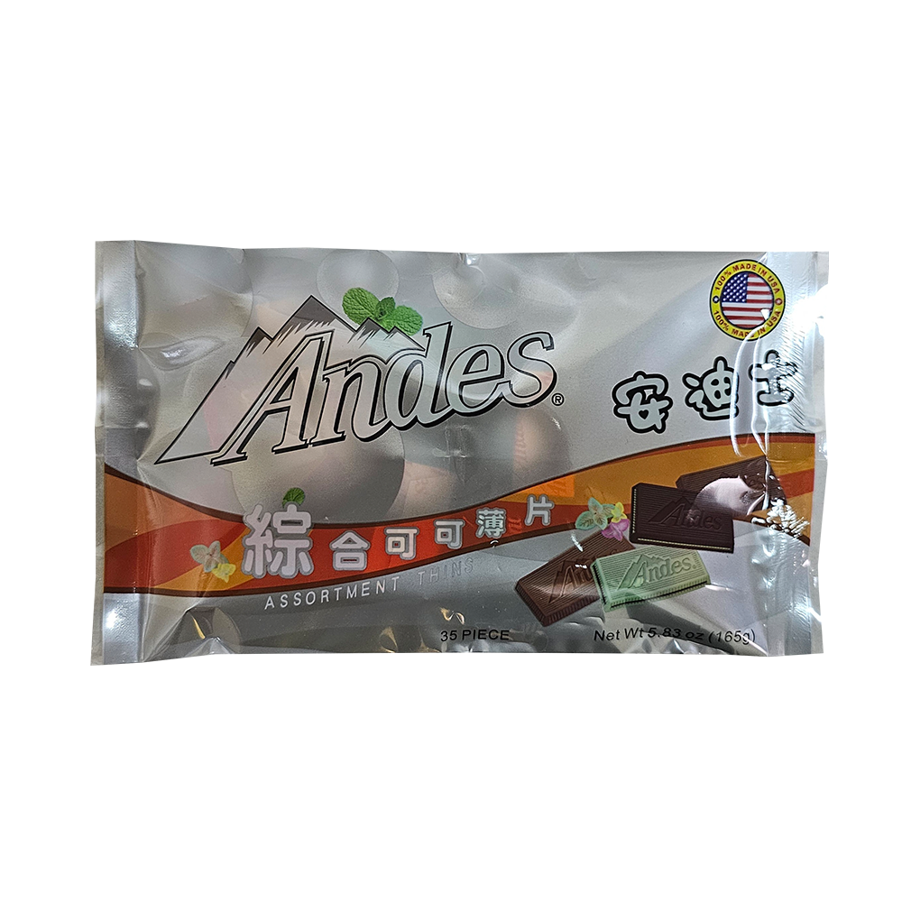 Andes Assorted Thins 165g, , large