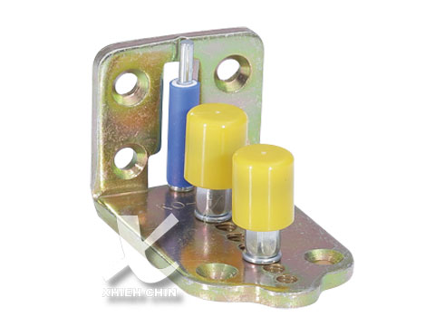 【協進五金】可調雙芯培林下止 黃色(附螺絲)