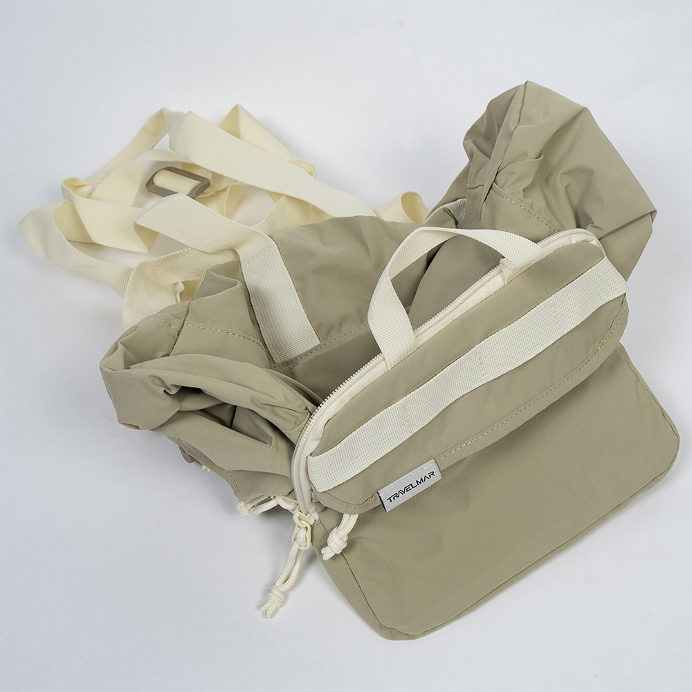 [TRAVELMAR] FoldMate 可折疊旅行袋-兩色可選, , large