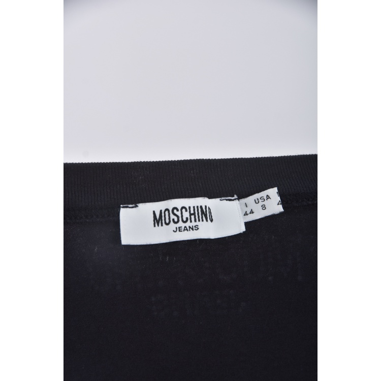 (S) moschino無袖黑色上衣二手衣, , large