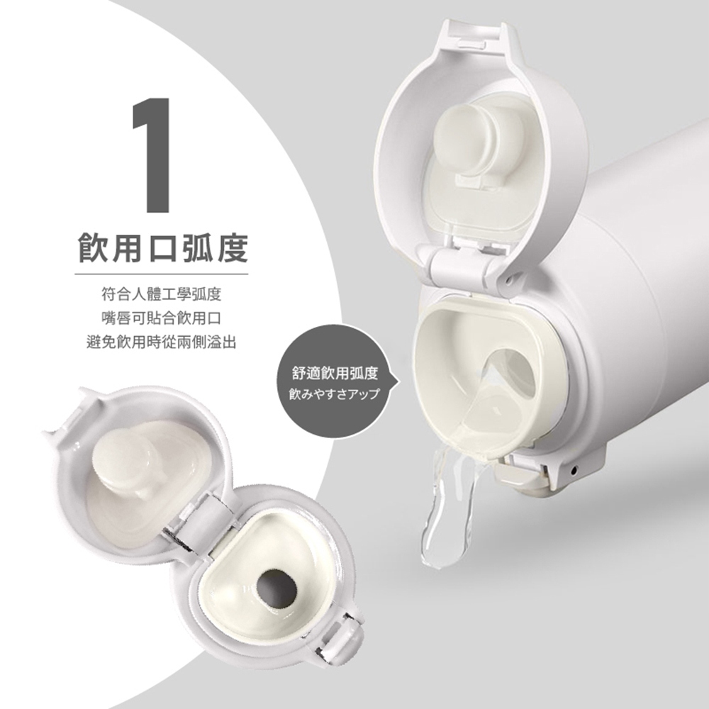 【FUJI-GRACE 日本富士雅麗】輕時尚316彈跳保溫瓶450ml(FJ-954), , large