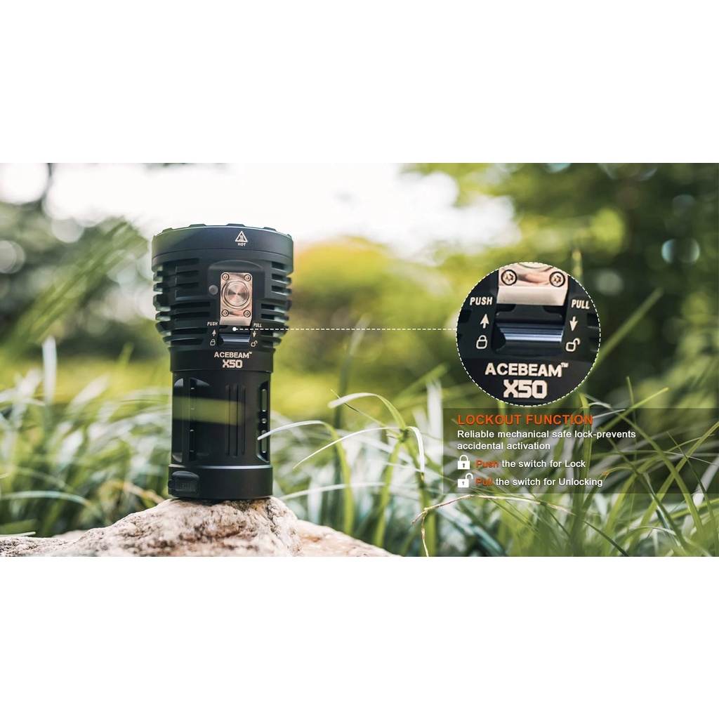 ACEBEAM X50 2.0 Tactical high-intensity flashlight, , large