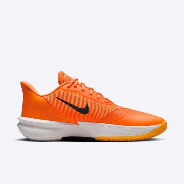 [Kixpress] Nike Precision VII 男 籃球鞋 運動 球鞋 低筒 7代 緩震 包覆 橘黃 [FN4322-800], , large