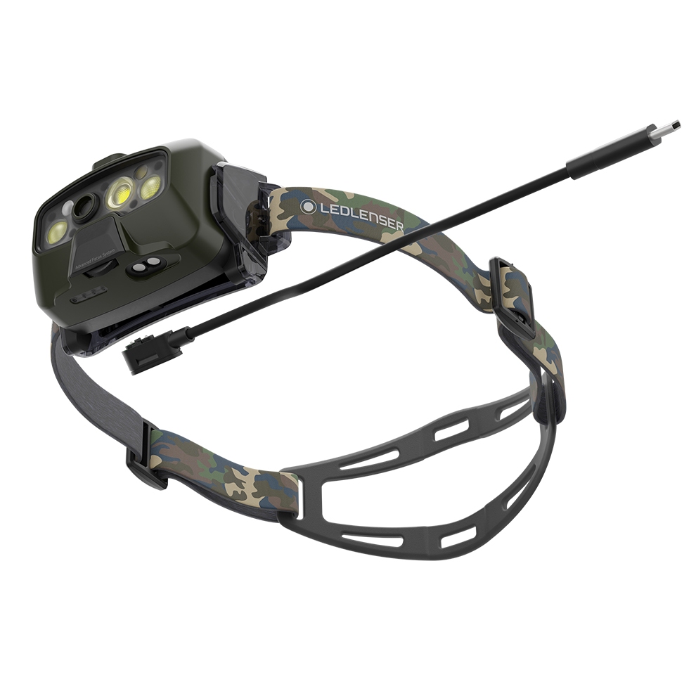 【德國Ledlenser】HF8R Core RGB 三色光充電式數位調焦專業頭燈, , large