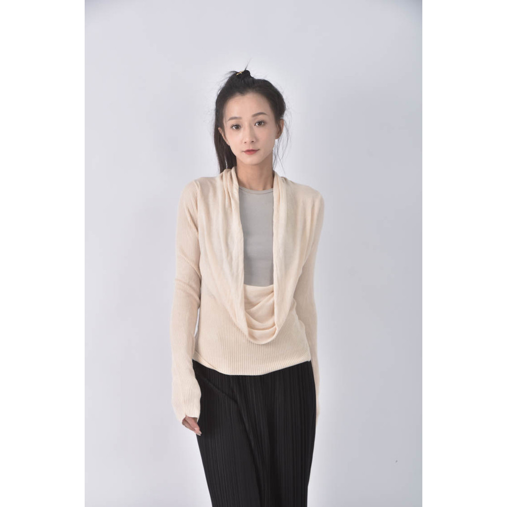 (L) bcbg maxaziria長袖杏色上衣二手衣, , large