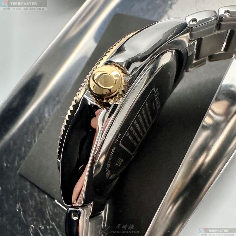 [星晴錶業]COACH手錶,44mm,CH00222寶藍色錶面金色錶殼金銀相間精鋼錶帶款, , large