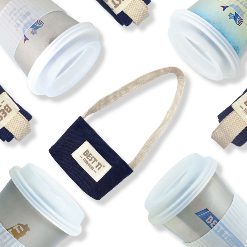 【隨行杯提袋】飲料 提袋 手搖杯 環保杯套, , large