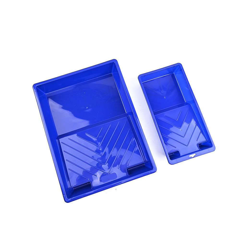 台灣現貨！油漆托盤 4吋 9吋 油漆 油漆桶 托盤 DIY新料加厚 PP 漆盤 油漆專用盤 滾刷漆盤 油漆盆 沾盤 沾油, , large