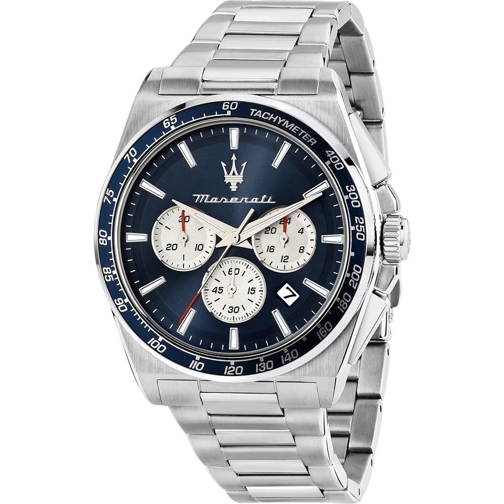 MASERATI 瑪莎拉蒂 Velocità系列 三眼計時手錶 送禮推薦-43mm R8873652005, , large