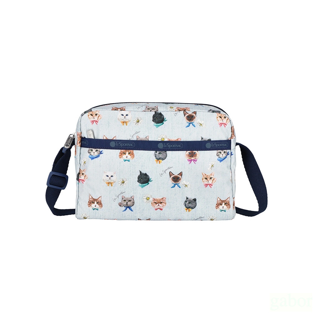 LeSportsac DANIELLA CROSSBODY 拉鍊斜背包 側背包 送禮-晴空貓語, , large