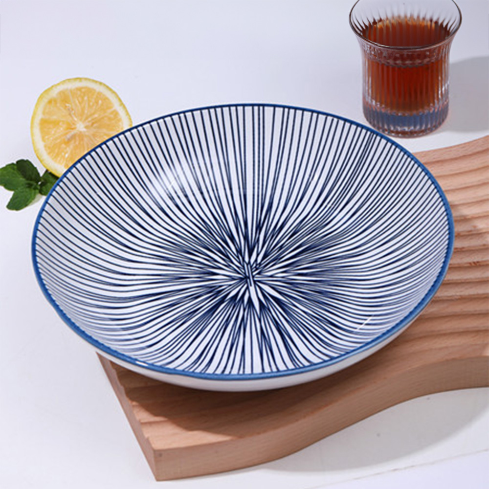 8-inch deep plates, , large