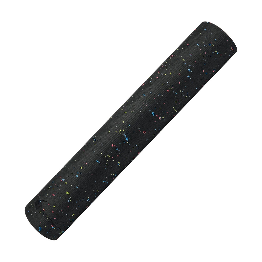 NIKE MOVE 4MM 瑜珈墊172CM 35D 皮拉提斯 舞蹈 隔音墊 運動墊 輕量 便攜 防臭 止滑 黑 灰 米, , large