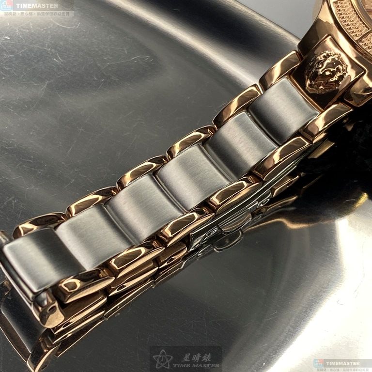 [星晴錶業]VERSUS VERSACE手錶,32mm,VV00001玫瑰金色錶面玫瑰金錶殼金銀相間精鋼錶帶款, , large
