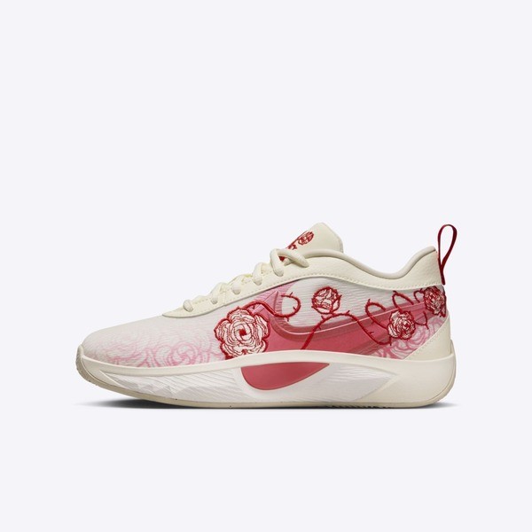 [Kixpress] Nike Giannis Freak 6 GS 大童 籃球鞋 字母哥 刺繡 玫瑰 米白 粉 [HM4216-100], , large