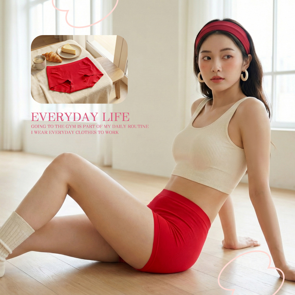 【伊柔 EVEROY】3D立體提托無痕平口褲｜隱形提臀 x 不勒腿不捲邊 M-XL適穿 W067, , large