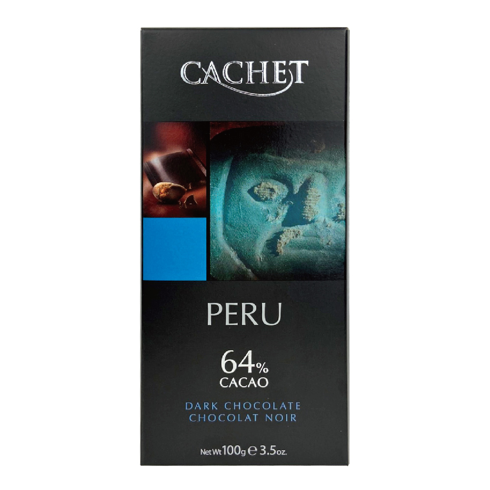 Cachet chocolate Peru 64％, , large