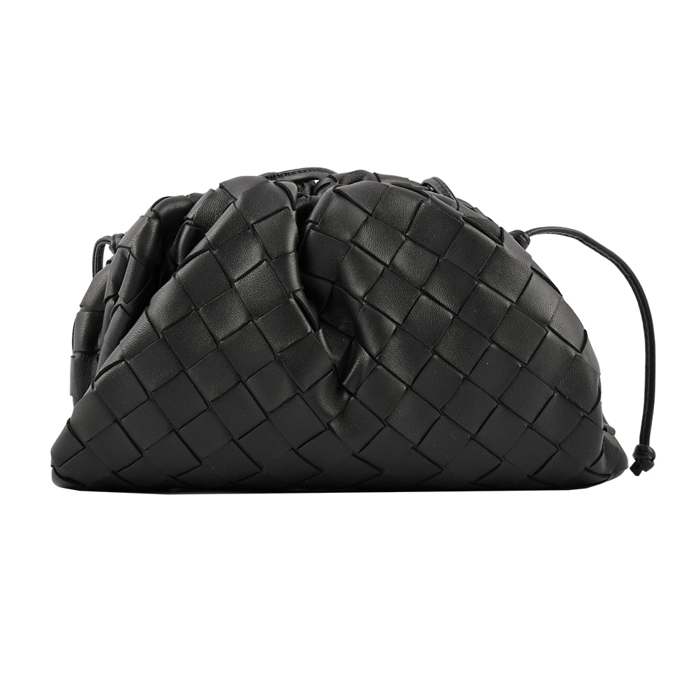 MINI POUCH woven cloud bag, , large