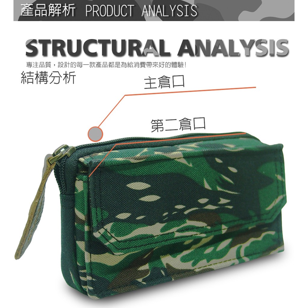 GS MALL 海陸仔虎班迷彩腰包 萬用腰包 腰包 磁扣腰包 虎班腰包 迷彩腰包 手機腰包 海陸仔 陸戰隊, , large