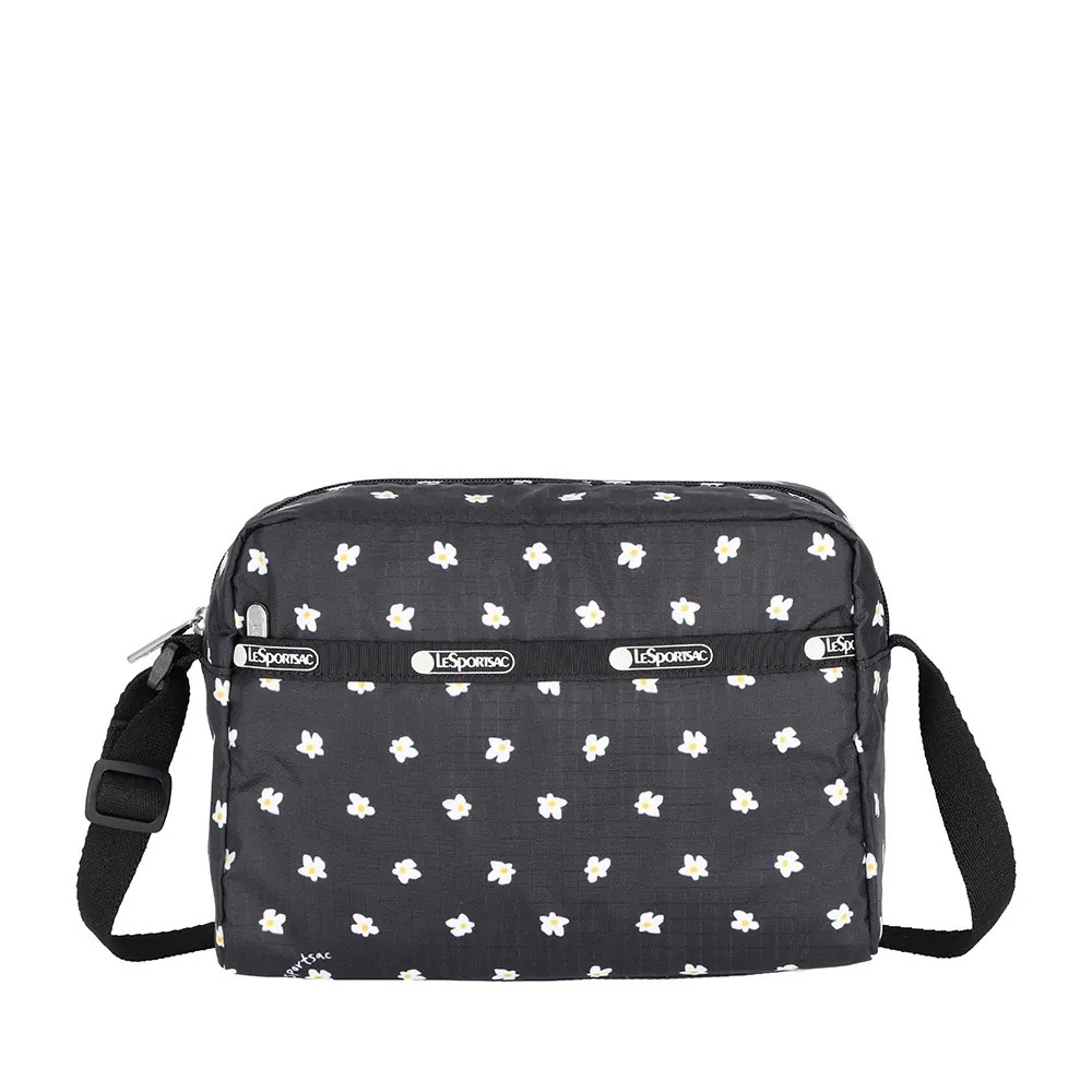 LeSportsac  CROSSBODY 拉鍊斜背包 - 俏皮小雛菊