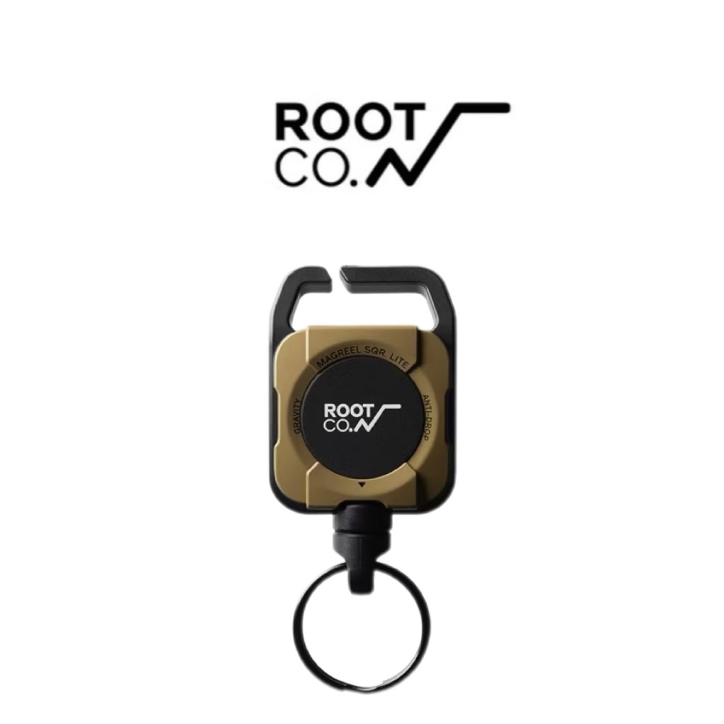 【Leo手機周邊專賣店】ROOT CO. 360度正方形多功能登山扣 / 沙棕, , large