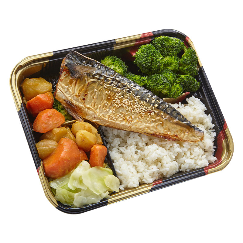 Grilled Norway  Mackerel Lunch Box, , large
