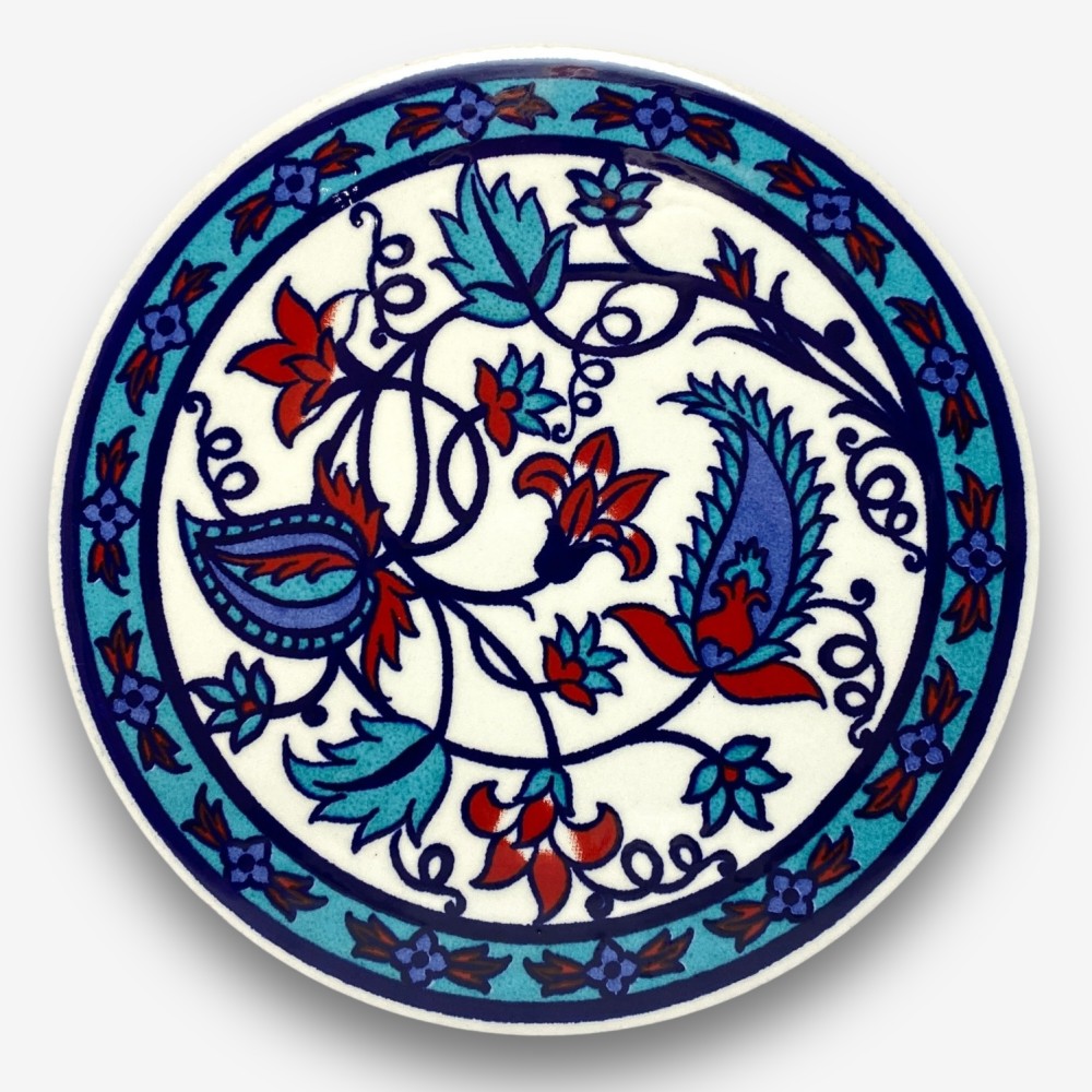 【SOLO Vintage】Designer Heat Mats Ceramic Hot Pads Coasters Made in Turkey 25, , large