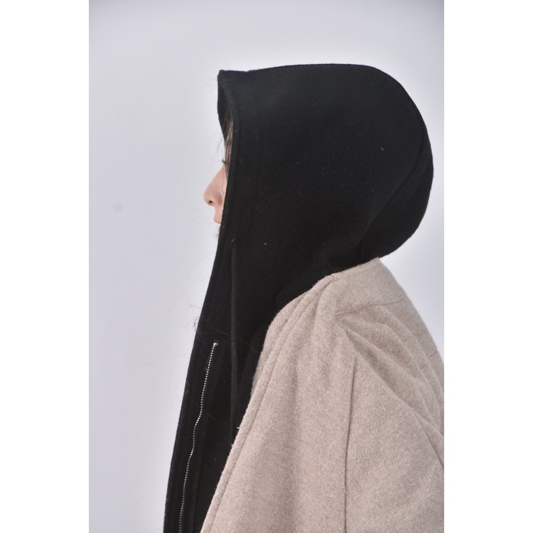 (L) mr s質感假兩件杏色外套二手衣, , large