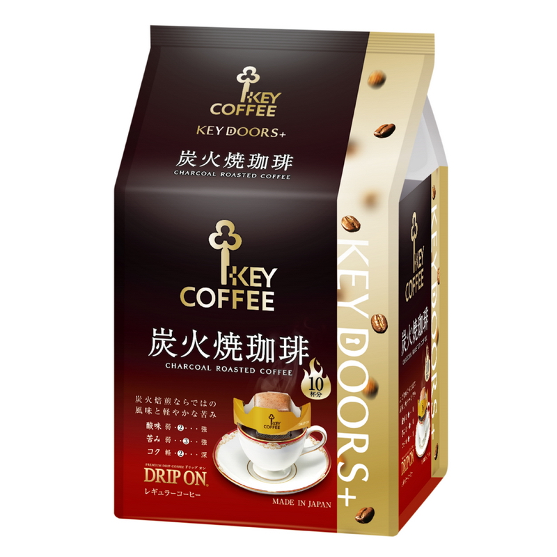 KEY COFFEE 炭燒甘燻微韻濾掛咖啡 8g X10, , large