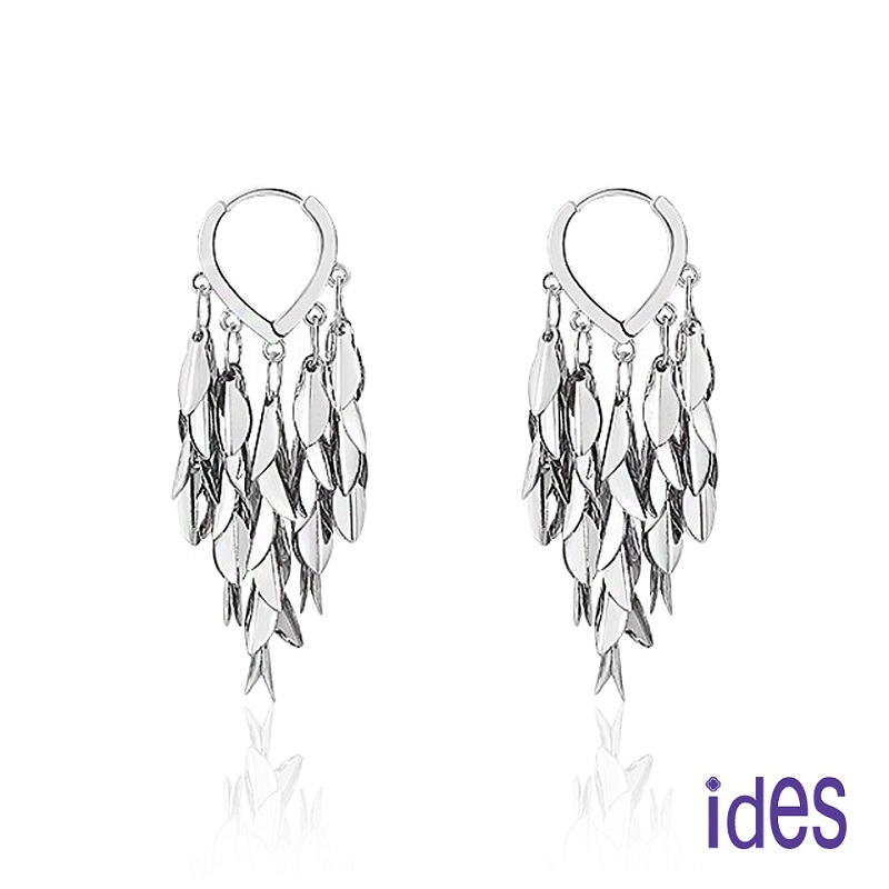 [ides愛蒂思] 輕珠寶時尚設計都會系列耳環/麥穗流蘇