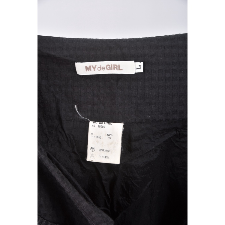 (XL) my de girl黑色短裙二手衣, , large