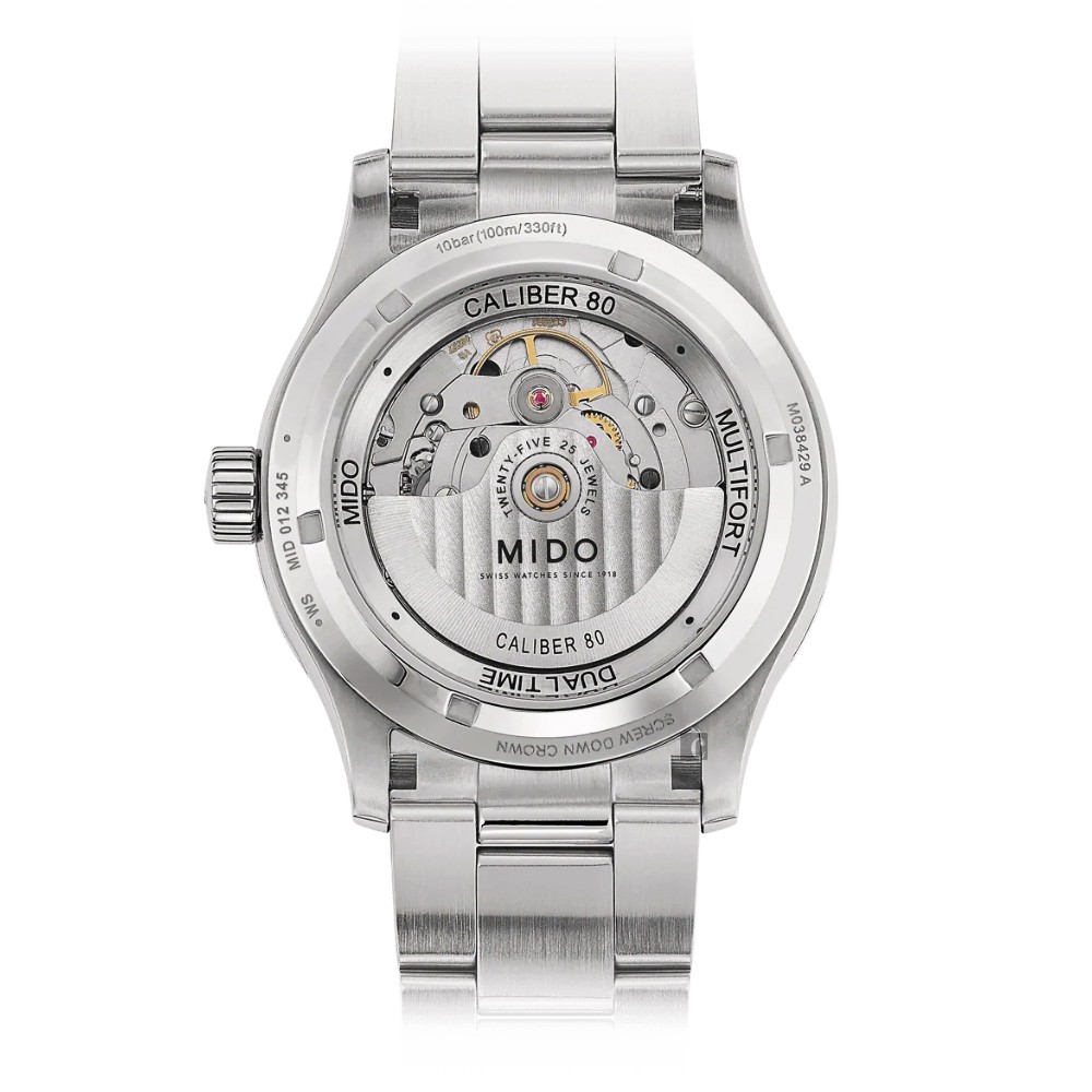 MIDO美度 Multifort GMT 先鋒機械錶-藍/42mm  M0384291104100, , large