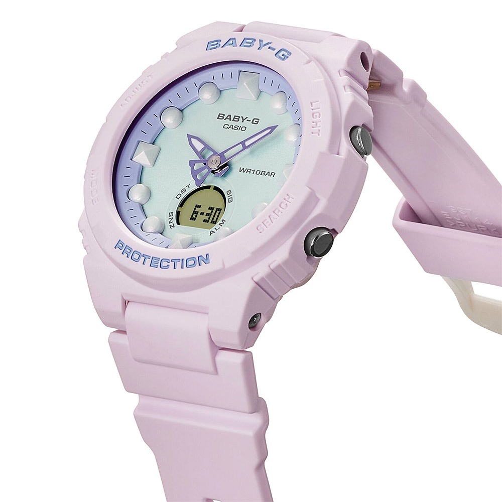 CASIO 卡西歐 BABY-G 夢幻色調手錶 BGA-320FH-4A, , large