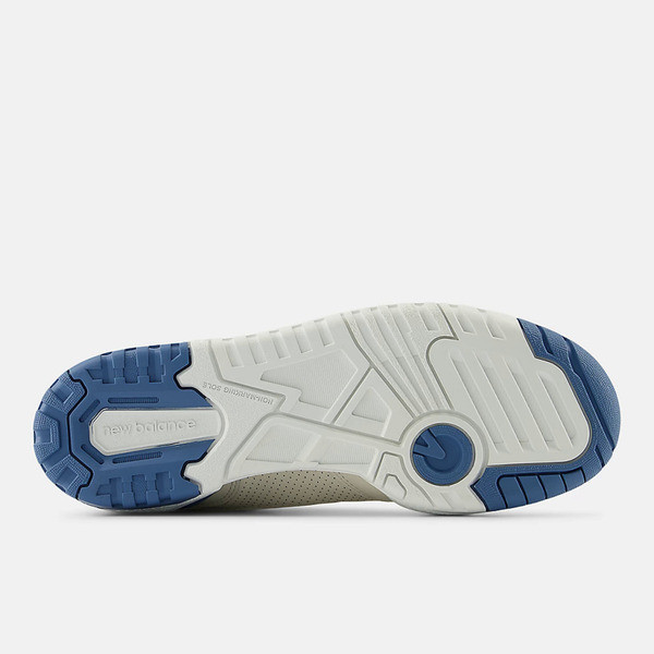 Kixpress-New Balance 女 復古鞋 經典 NB 550 休閒 B楦 膠底 簡約 穿搭 米 藍 [BBW550AI], , large