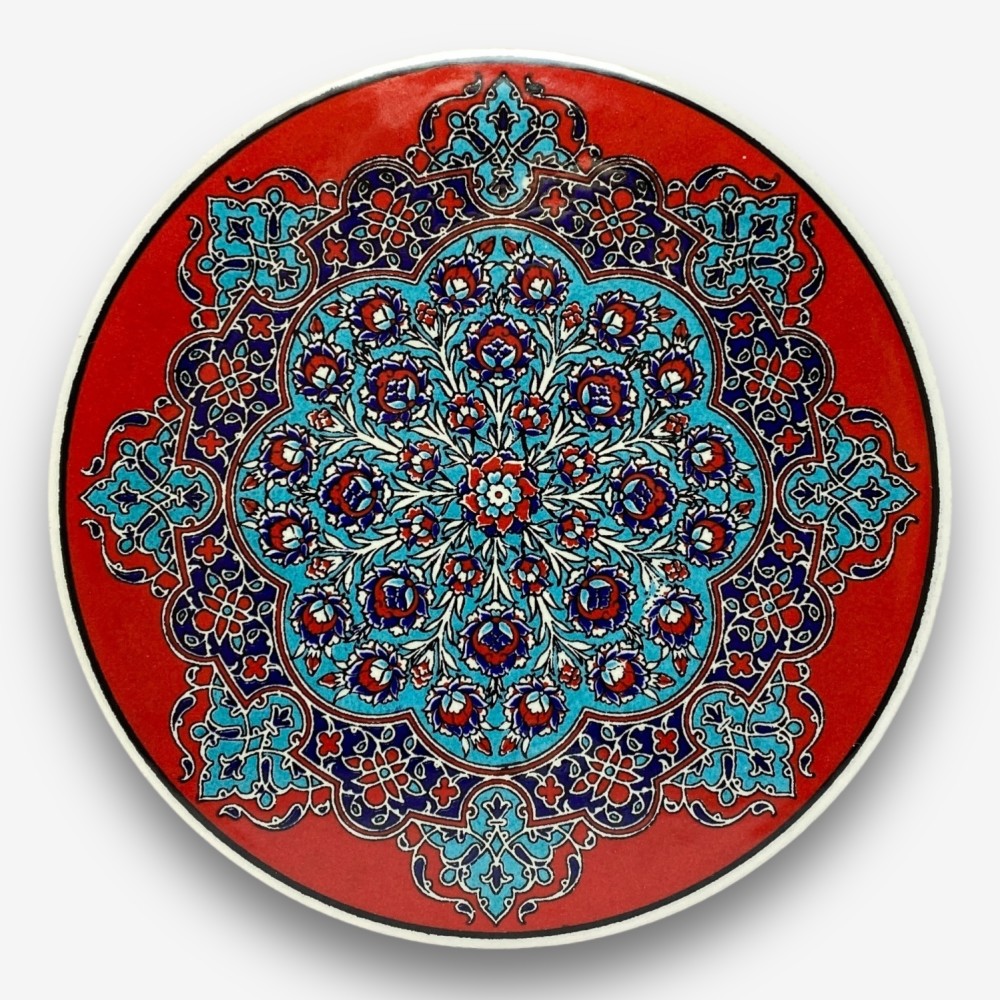 【SOLO Vintage】Designer Heat Mats Ceramic Hot Pads Coasters Made in Turkey 26