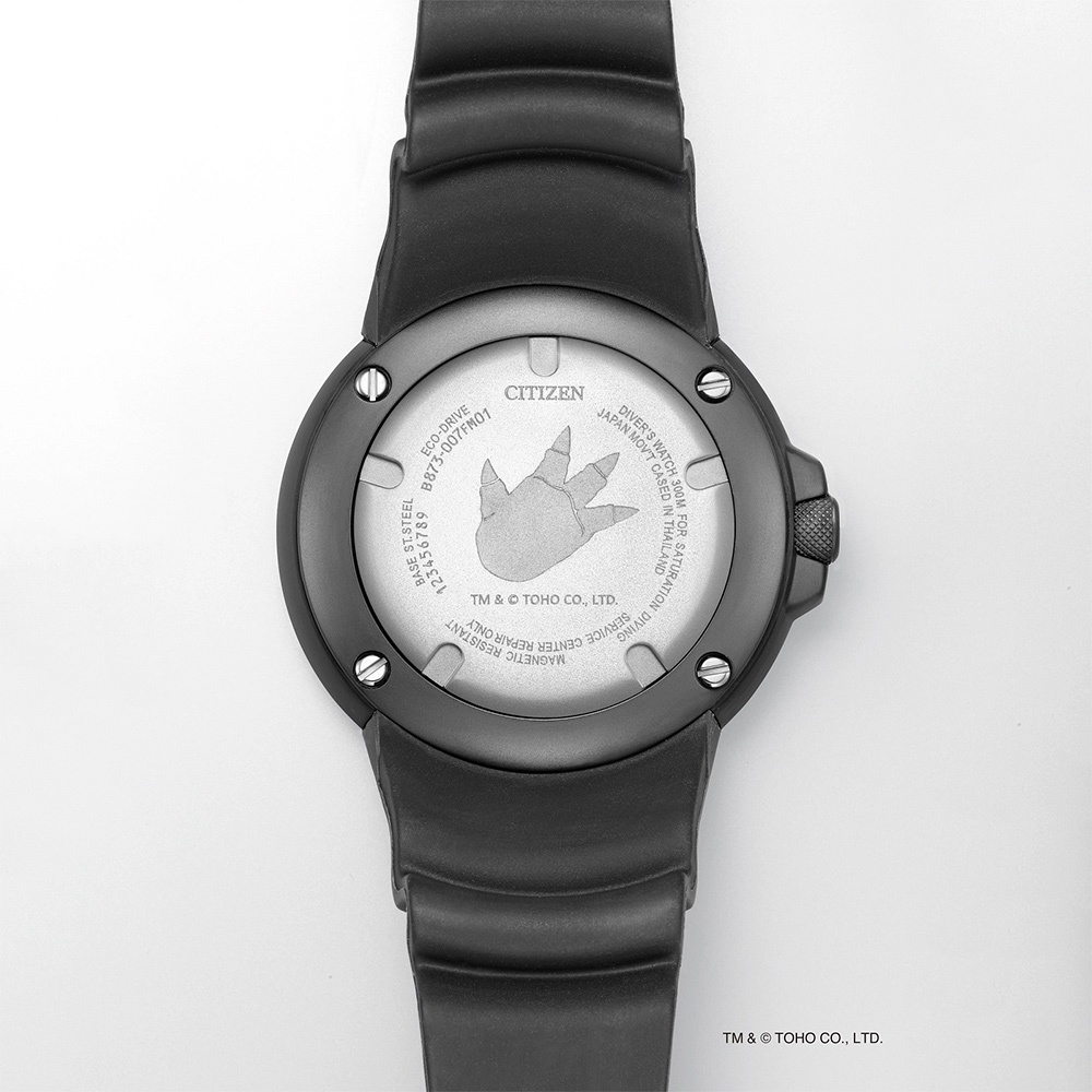 CITIZEN 星辰 紅蓮哥吉拉 哥斯拉 限量聯名錶 PROMASTER 光動能潛水手錶 BJ8059-03Z, , large