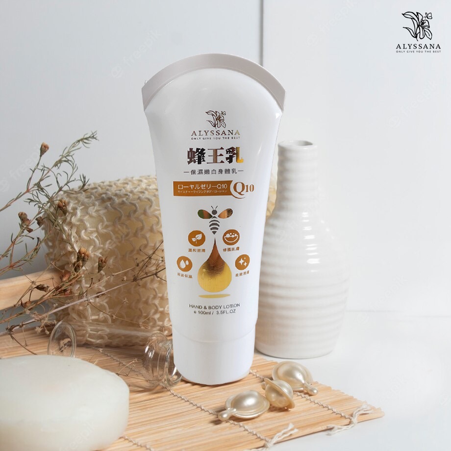 ALYSSANA Royal Jelly Q10 Moisturizing Body Milk, , large